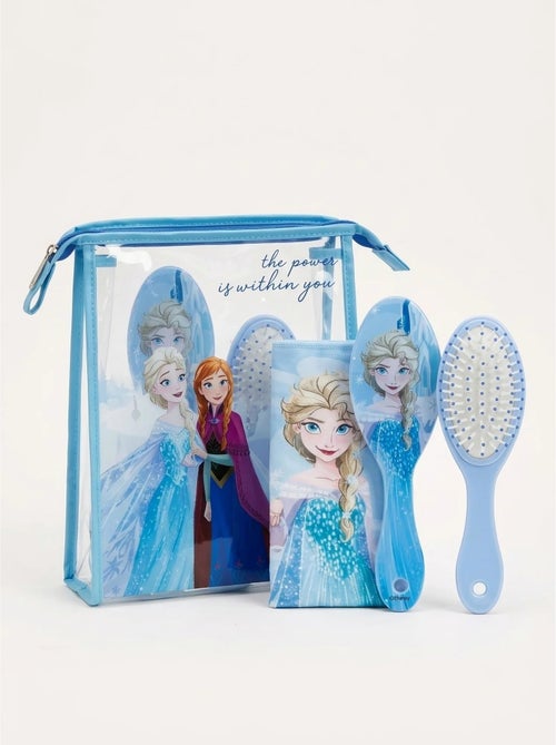 Beauty case trasparente con pettine e asciugamano disney - Kiabi