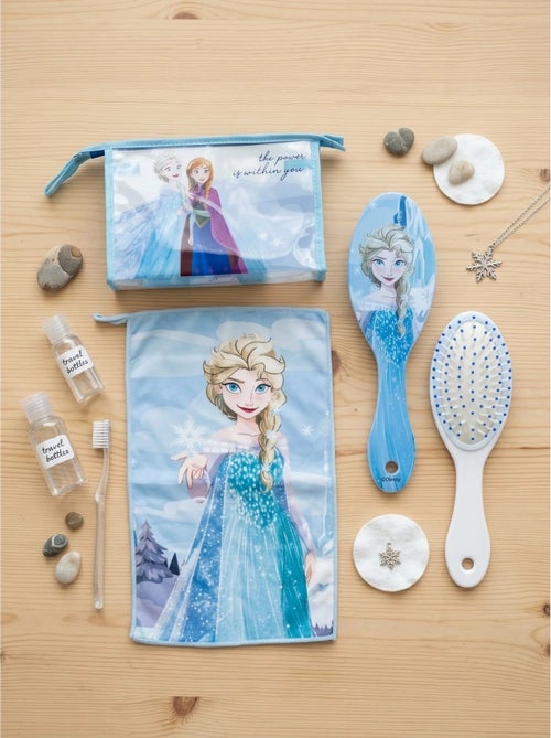 Beauty case trasparente con pettine e asciugamano disney - Kiabi