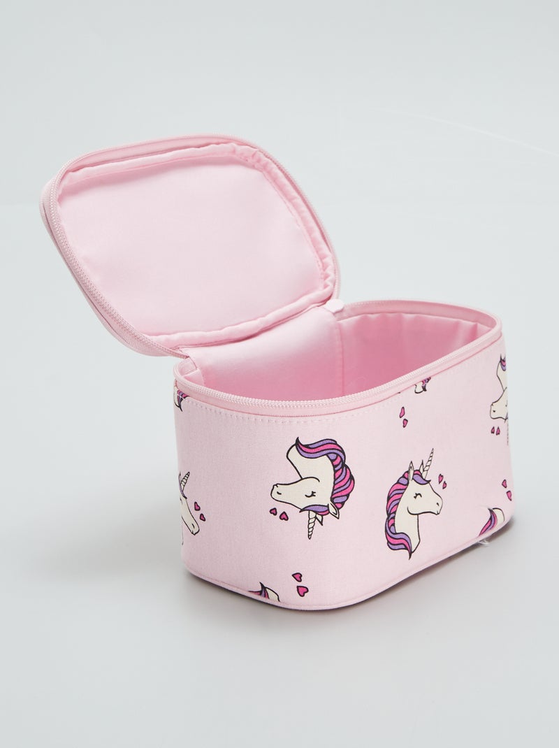 Beauty case unicorno ROSA - Kiabi