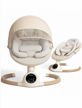 BEBE2LUXE ALPHA, Sdraietta dondolo automatico per neonato fino a 9 kg