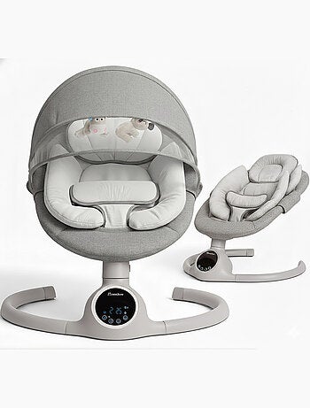 BEBE2LUXE ALPHA, Sdraietta dondolo automatico per neonato fino a 9 kg