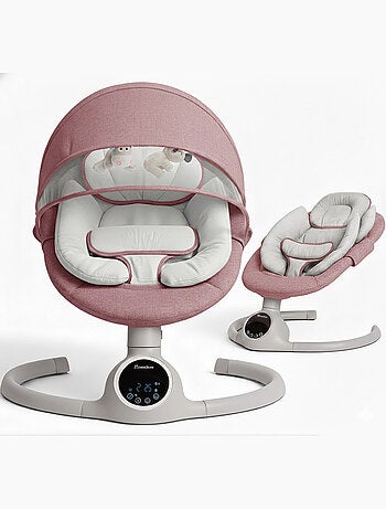 BEBE2LUXE ALPHA, Sdraietta dondolo automatico per neonato fino a 9 kg