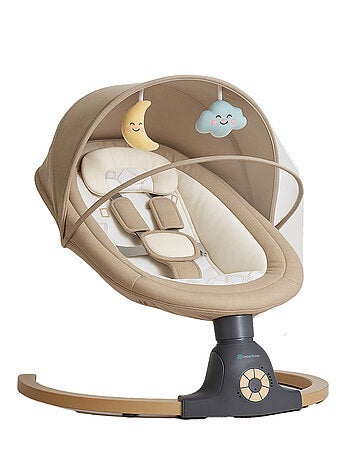 BEBE2LUXE AVA, Sdraietta dondolo automatico per neonato fino a 9 kg