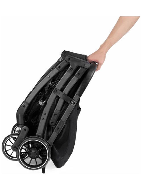 BEBE2LUXE Passeggino a canna Okto: compatto dalla nascita ai 4 anni Nero - Kiabi