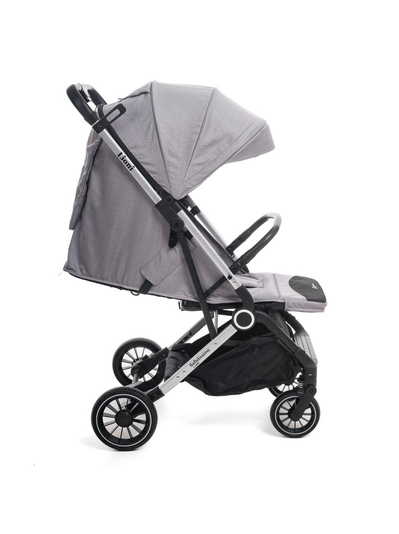 Bebelissimo - Passeggino Leggero , Lioni max 22kg Grigio - Kiabi