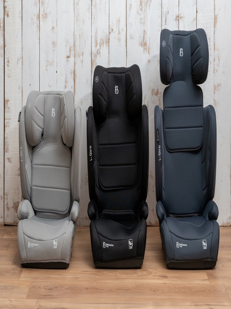 Bebelissimo - Seggiolino Auto  (100-150 cm),  Isofix- Giro Grigio argentato - Kiabi