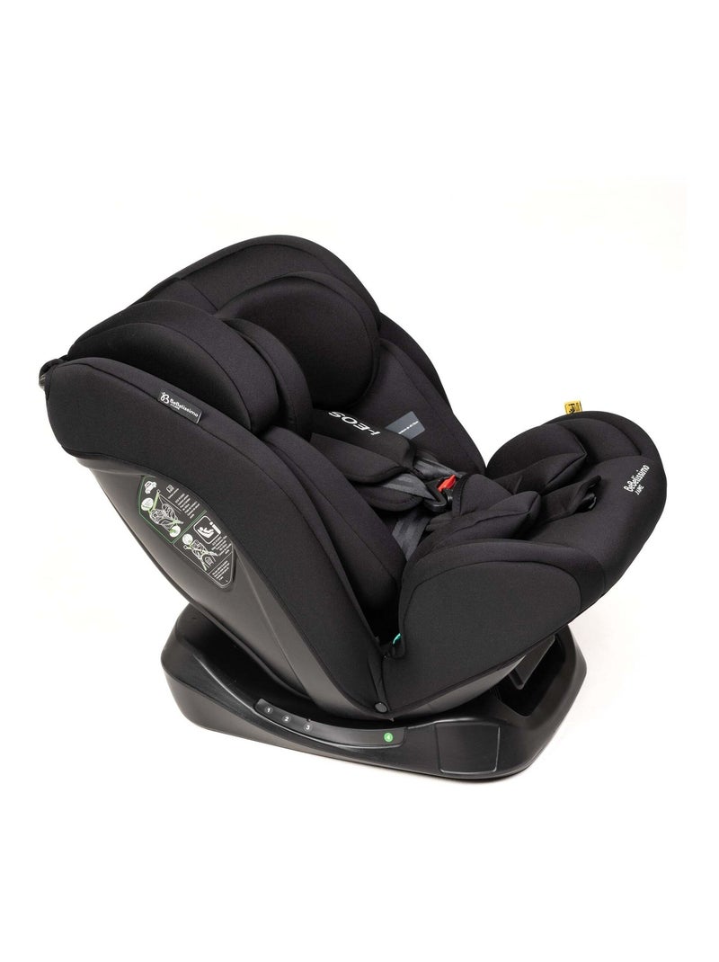 Bebelissimo - seggiolino auto , 40-150 cm, fissaggio cintura di sicurezza - EOS Nero - Kiabi