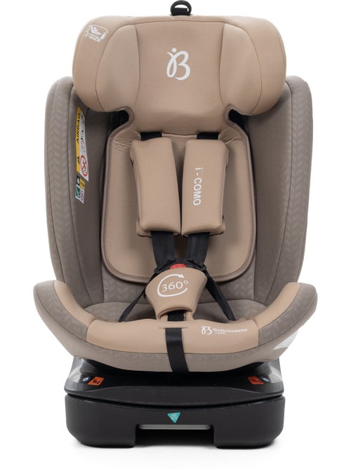 Bebelissimo - seggiolino auto isofix - girevole 360 ° - 40-150 cm - 0-36kg i- como - Kiabi