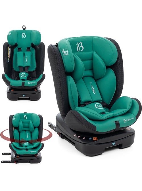 Bebelissimo - seggiolino auto isofix - girevole 360 ° - 40-150 cm - 0-36kg i- como - Kiabi Bebelissimo - seggiolino auto isofix - girevole 360 ° - 40-150 cm - 0-36kg i- como - Kiabi