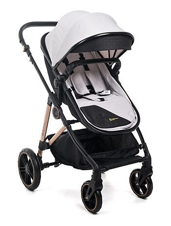 Bebelissimo - Trio, Passeggino Trio con Seggiolino Auto, 0-22 kg (0-4 anni), - Cavo