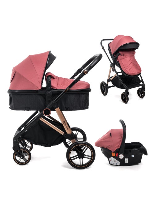 Bebelissimo - Trio, Passeggino Trio con Seggiolino Auto, 0-22 kg (0-4 anni), - Cavo - Kiabi
