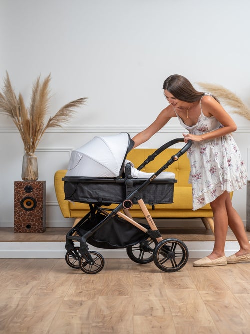 Bebelissimo - Trio, Passeggino Trio con Seggiolino Auto, 0-22 kg (0-4 anni), - Cavo - Kiabi