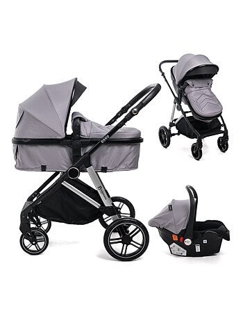 Bebelissimo - Trio, Passeggino Trio con Seggiolino Auto, 0-22 kg (0-4 anni), - Cavo