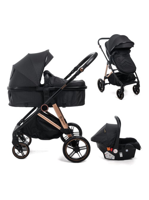 Bebelissimo - Trio, Passeggino Trio con Seggiolino Auto, 0-22 kg (0-4 anni), - Cavo - Kiabi