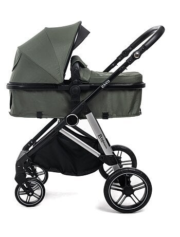 Bebelissimo - Trio, Passeggino Trio con Seggiolino Auto, 0-22 kg (0-4 anni), - Cavo