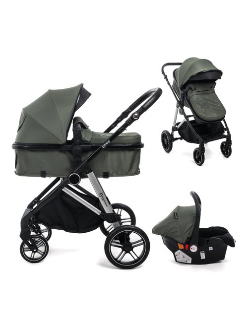 Bebelissimo - Trio, Passeggino Trio con Seggiolino Auto, 0-22 kg (0-4 anni), - Cavo - Kiabi