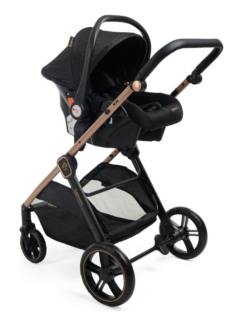 Bebelissimo - Trio, passeggino Trio con seggiolino auto,  seggiolino auto e base - Iris - Kiabi