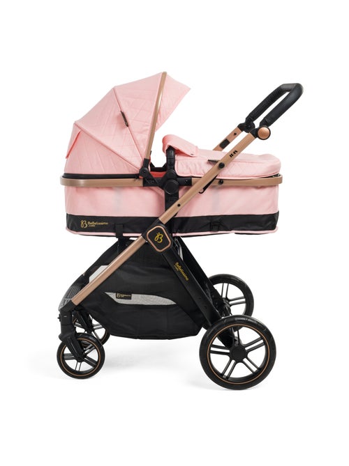 Bebelissimo - Trio, passeggino Trio con seggiolino auto, seggiolino auto e base - Iris - Kiabi Bebelissimo - Trio, passeggino Trio con seggiolino auto, seggiolino auto e base - Iris - Kiabi
