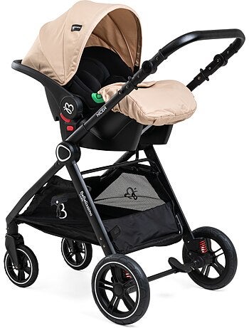 Bebelissimo - Trio, passeggino Trio con seggiolino auto, seggiolino auto e base - Nicea