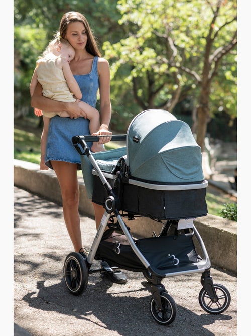 Bebelissimo - Trio, passeggino Trio con seggiolino auto,  seggiolino auto e base - Nicea - Kiabi