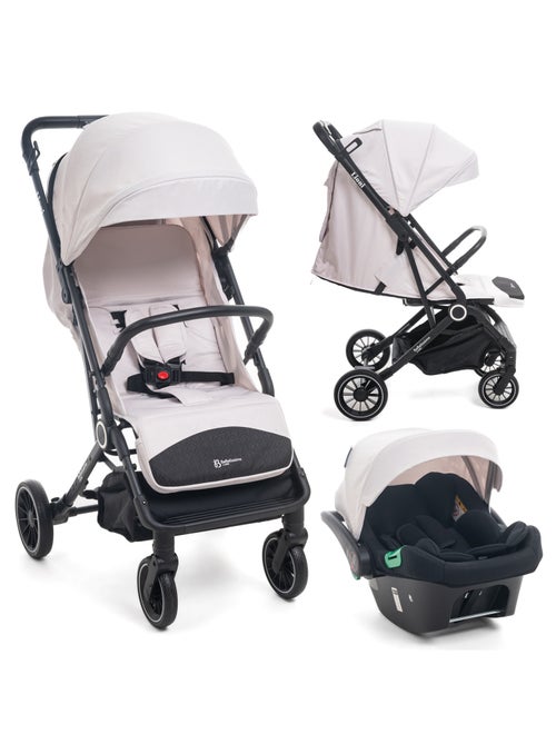Bebellissimo -Passeggino leggero,  con seggiolino auto Lioni - Kiabi