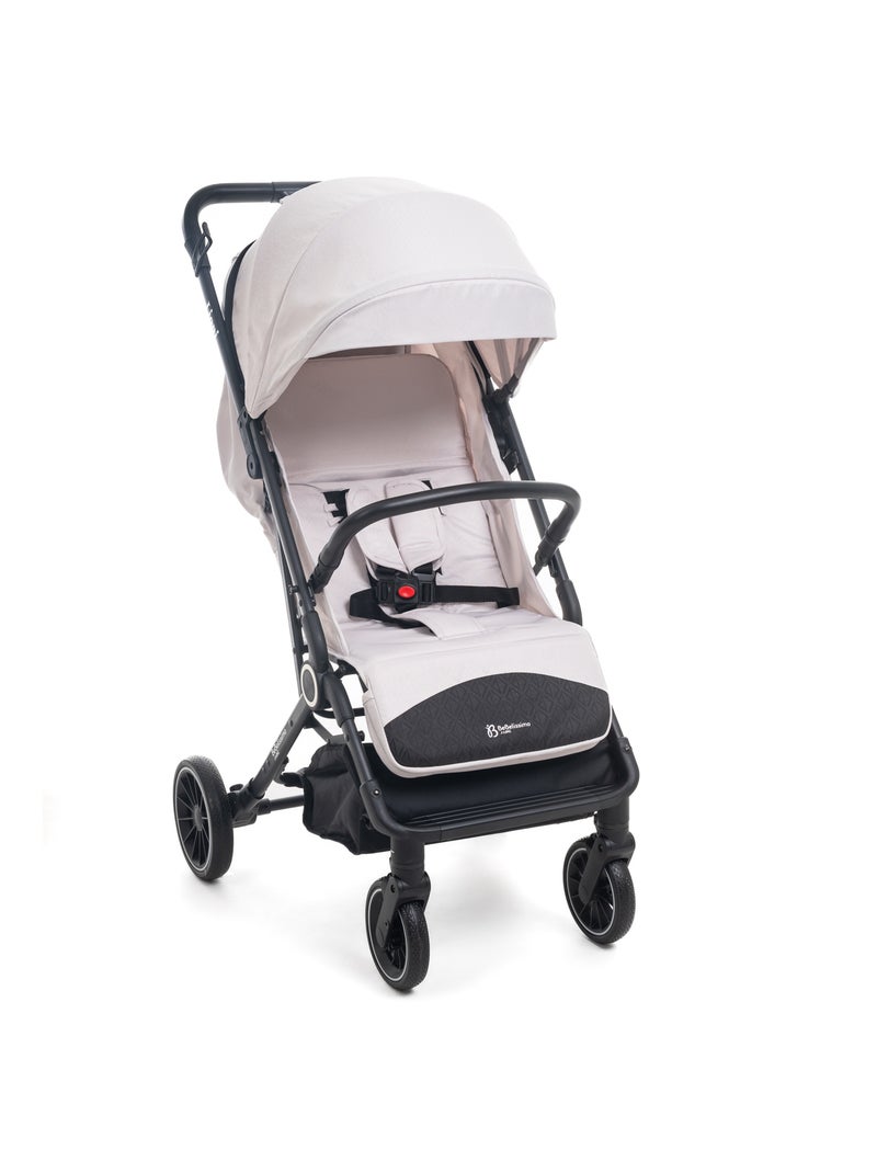Bebellissimo -Passeggino leggero,  con seggiolino auto Lioni Beige - Kiabi