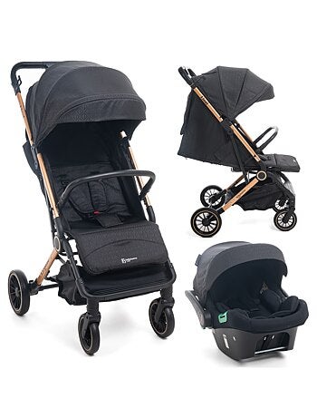 Bebellissimo -passeggino leggero, con seggiolino auto lioni