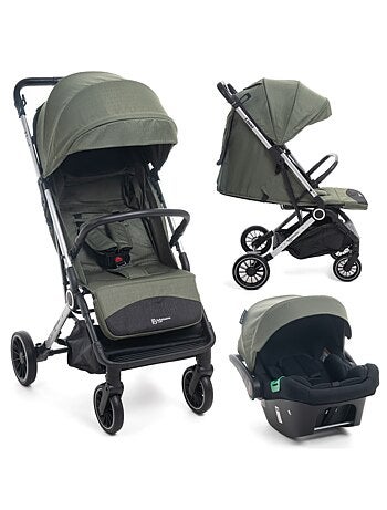 Bebellissimo -passeggino leggero, con seggiolino auto lioni
