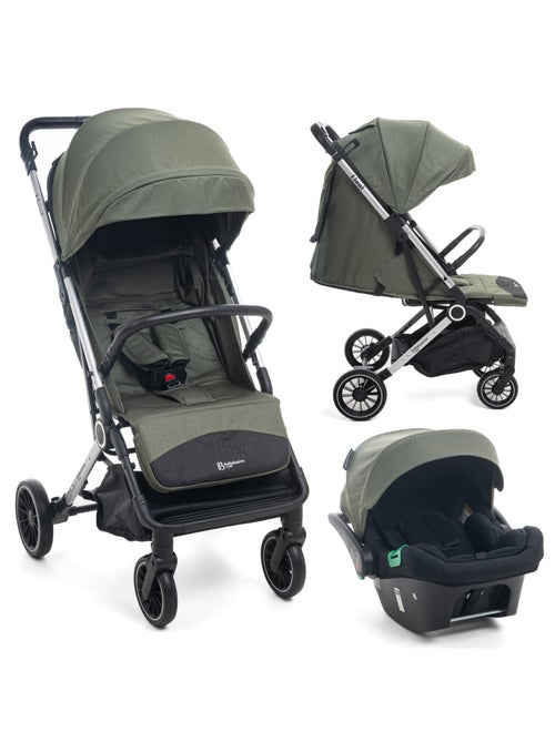Bebellissimo -passeggino leggero, con seggiolino auto lioni - Kiabi Bebellissimo -passeggino leggero, con seggiolino auto lioni - Kiabi