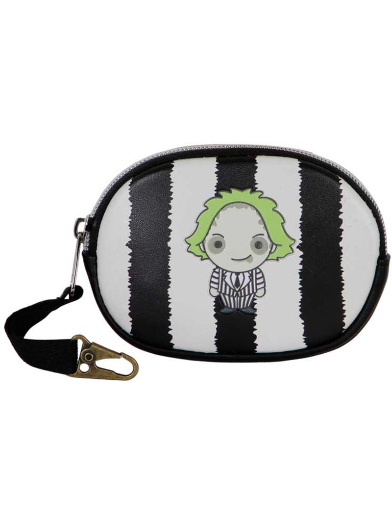 Beetlejuice stripes portamonete pill, bianco Bianco - Kiabi