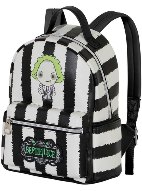 Beetlejuice Stripes Zainetto Heady, Bianco - Kiabi Beetlejuice Stripes Zainetto Heady, Bianco - Kiabi