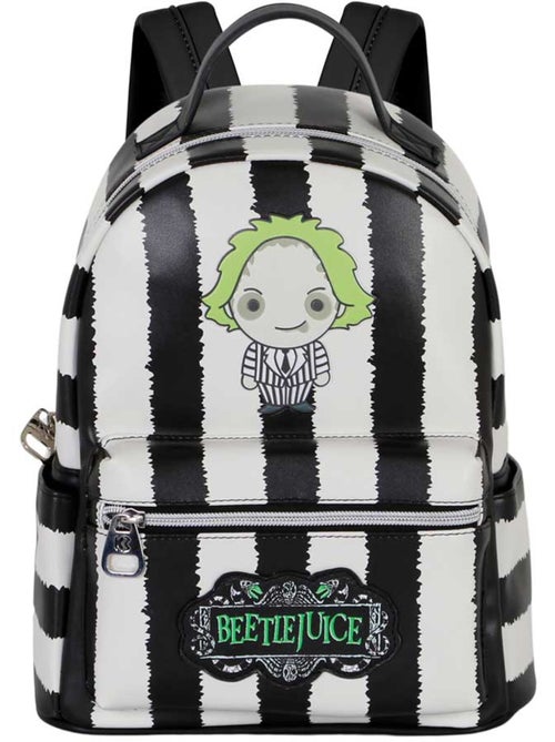 Beetlejuice Stripes Zainetto Heady, Bianco - Kiabi Beetlejuice Stripes Zainetto Heady, Bianco - Kiabi