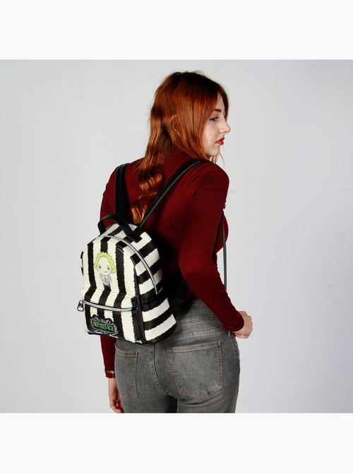 Beetlejuice Stripes Zainetto Heady, Bianco - Kiabi Beetlejuice Stripes Zainetto Heady, Bianco - Kiabi