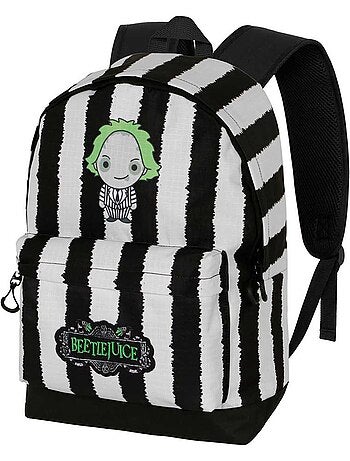 Beetlejuice Stripes Zaino HS FAN 2.2, Bianco