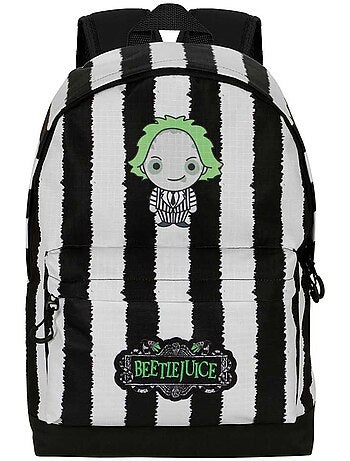 Beetlejuice Stripes Zaino HS FAN 2.2, Bianco