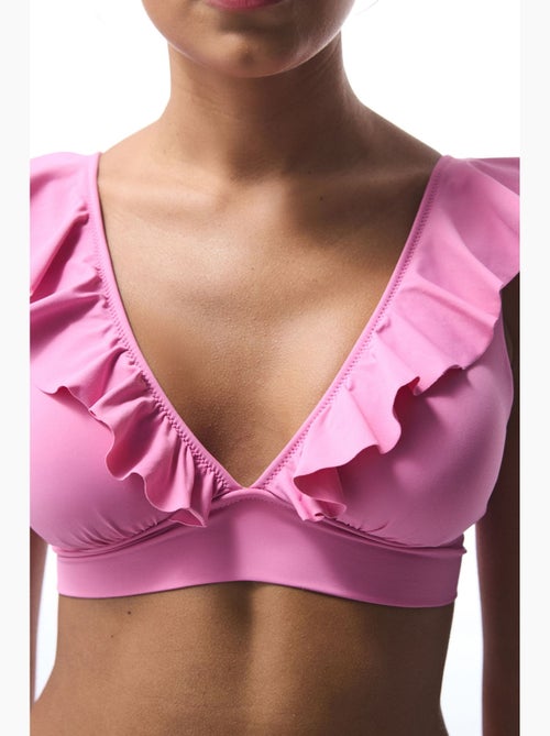 Begonia top bikini con volant penti - Kiabi