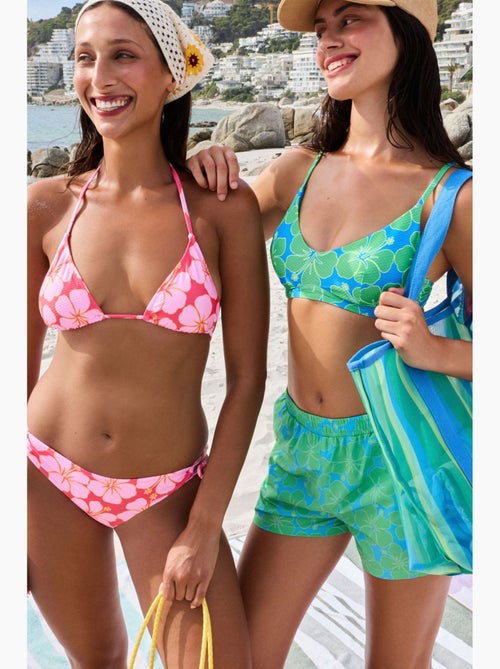 Beralis bralette con ferretto, floreale, testurizzato, top bikini penti - Kiabi Beralis bralette con ferretto, floreale, testurizzato, top bikini penti - Kiabi