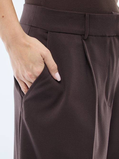 Bermuda a pinces a vita alta - Kiabi