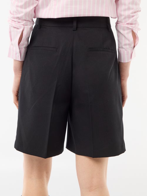 Bermuda a pinces a vita alta - Kiabi