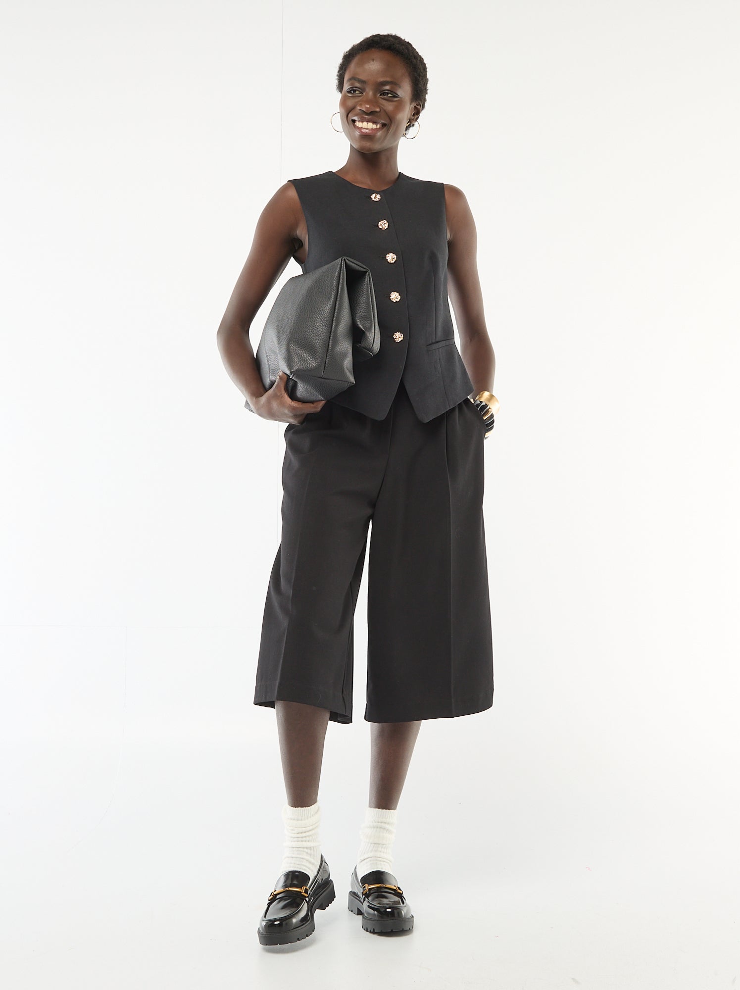 Bermuda a pinces a vita alta