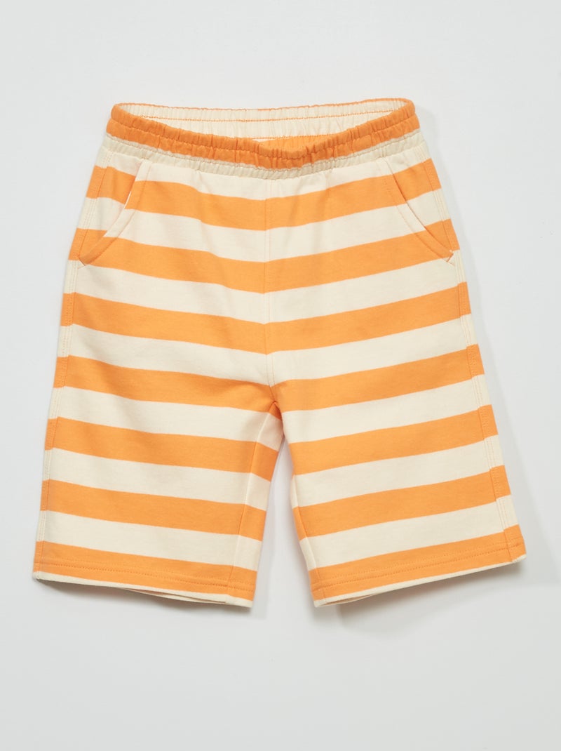 Bermuda a righe ARANCIONE - Kiabi