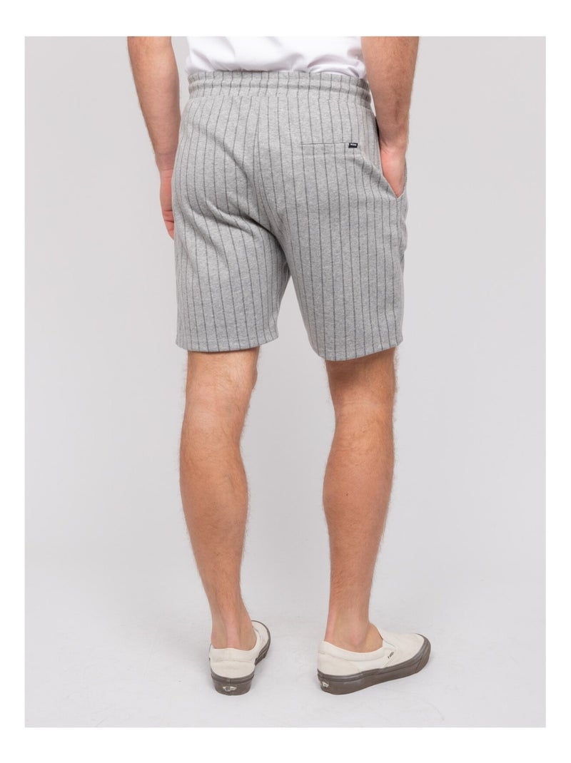 Bermuda a righe BANJI Grigio - Kiabi