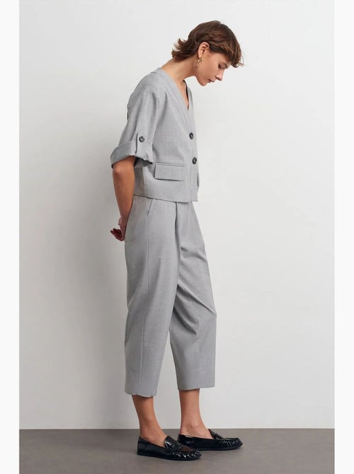Bermuda a vita alta dritta dilvin - Kiabi
