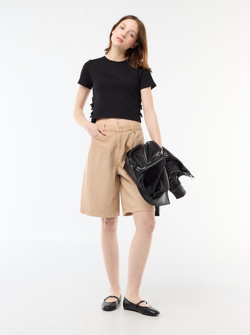 Bermuda ampi in twill - Kiabi