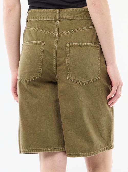 Bermuda ampi in twill - Kiabi