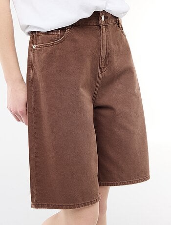 Bermuda ampi in twill