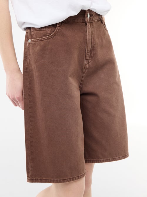 Bermuda ampi in twill - Kiabi