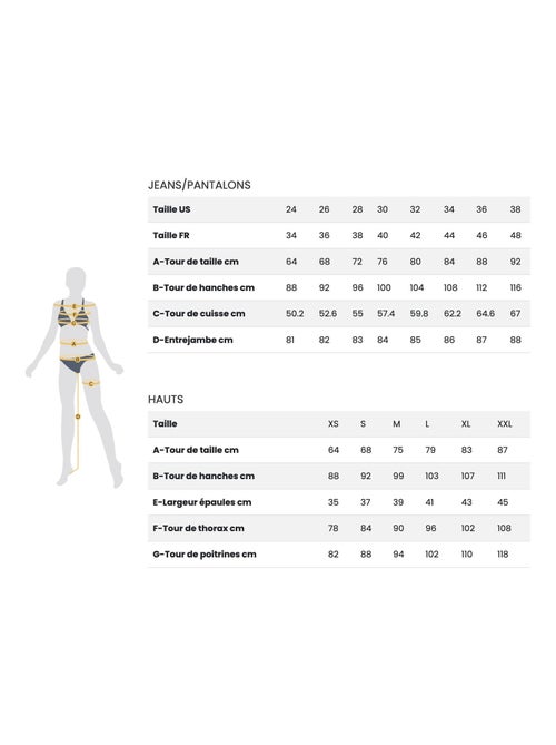 Bermuda arrotolabile EDVIGE - Kiabi