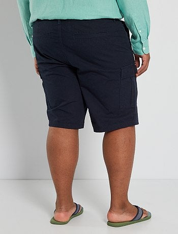 Bermuda chino, 5 tasche, denim, con cintura - taglia 60 - Kiabi