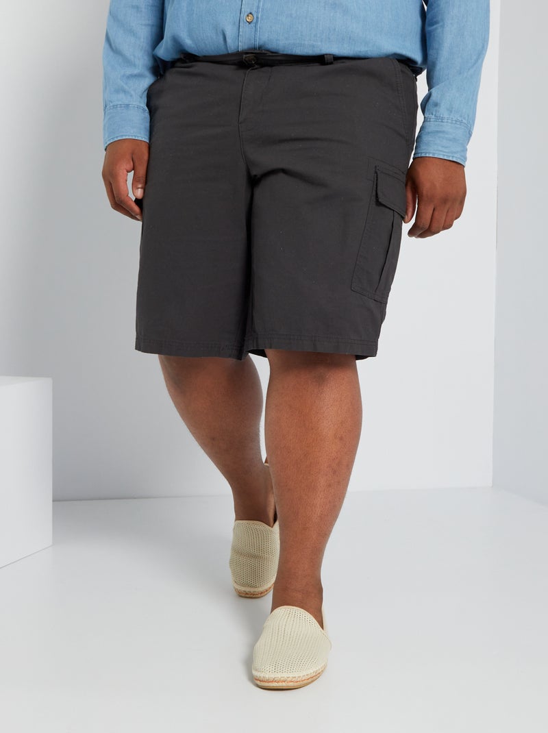 Bermuda battle grigio scuro - Kiabi